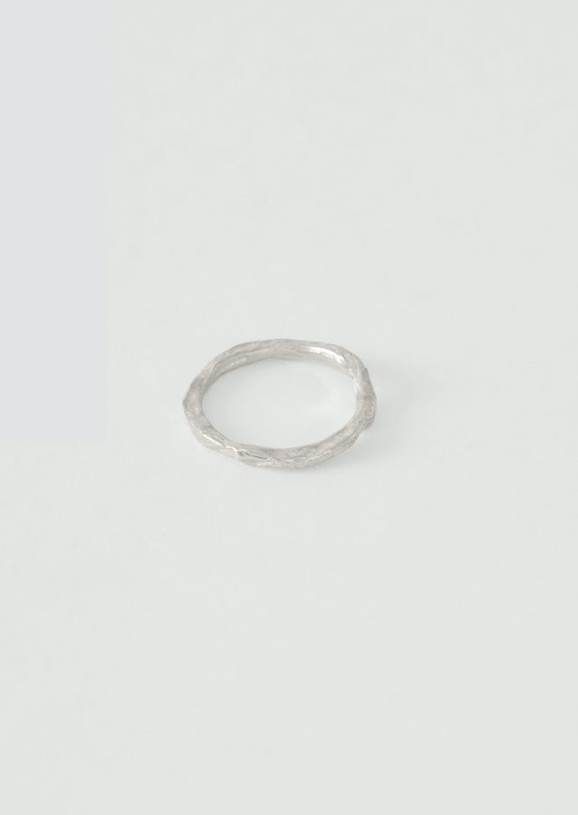 Emily Nixon Silver Stone Signet Ring | Silver | TOAST