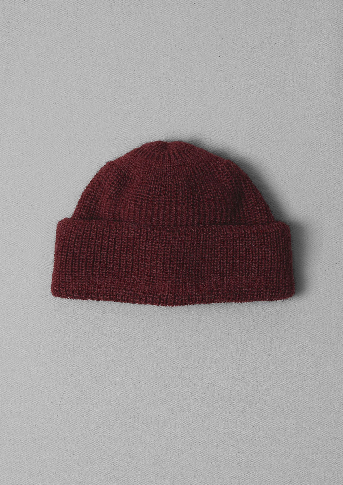 Heimat Mechanic Wool Hat | Burgundy