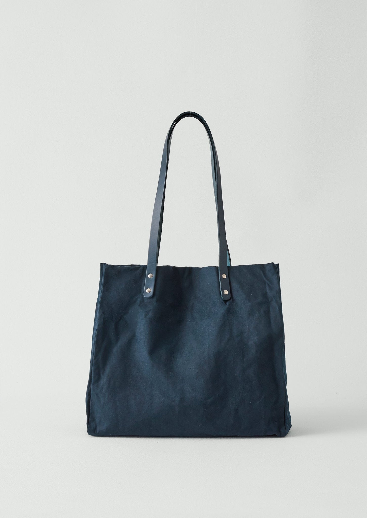 Kate Sheridan Waxed Canvas Tote | Midnight