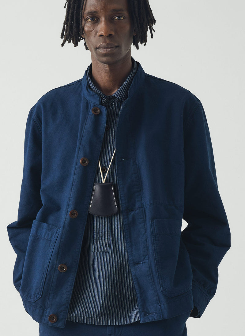 Laperruque Leather Bell Key-Holder | Navy