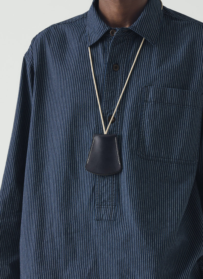 Laperruque Leather Bell Key-Holder | Navy