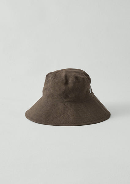 Muehlbauer Japanese Linen Sun Hat | Coffee | TOAST