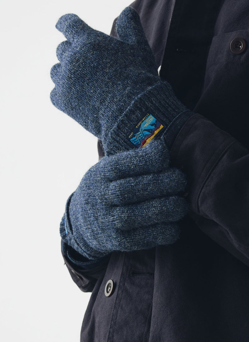 Hestra Knitted Gloves | Navy