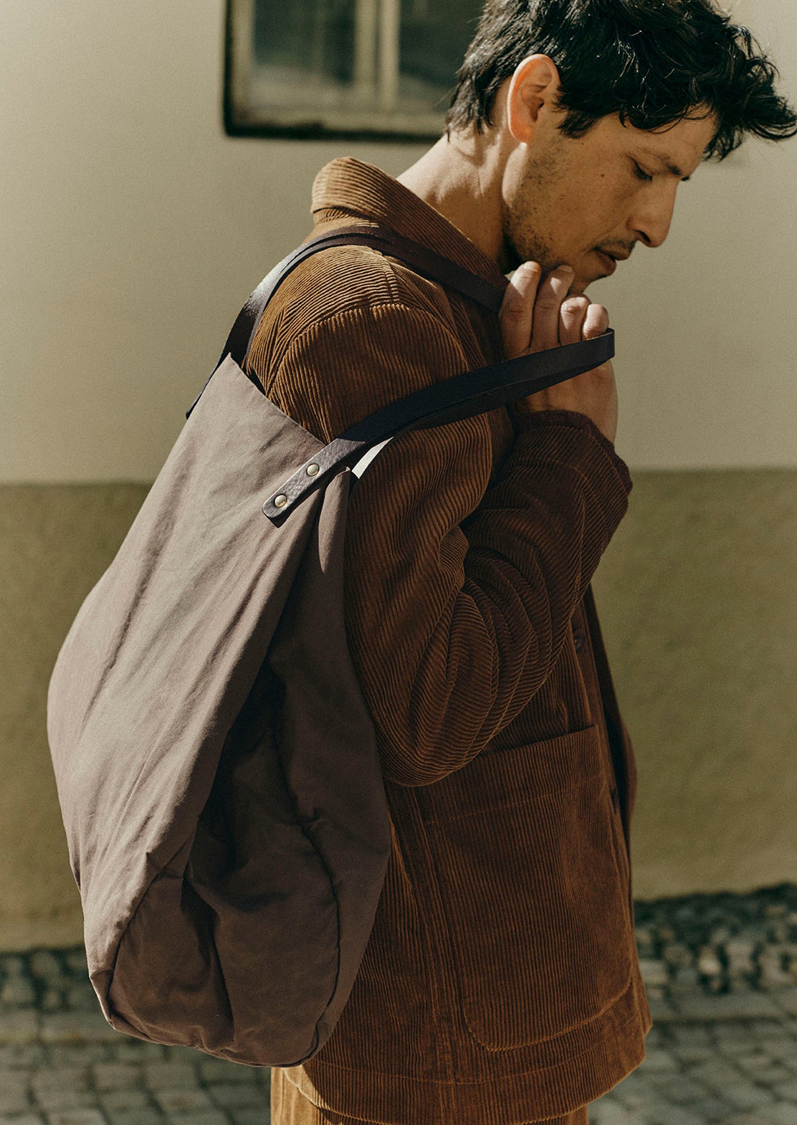 インド、シバリンガ Kate Sheridan Giga Waxed Cotton Tote Bag | Bracken | TOAST