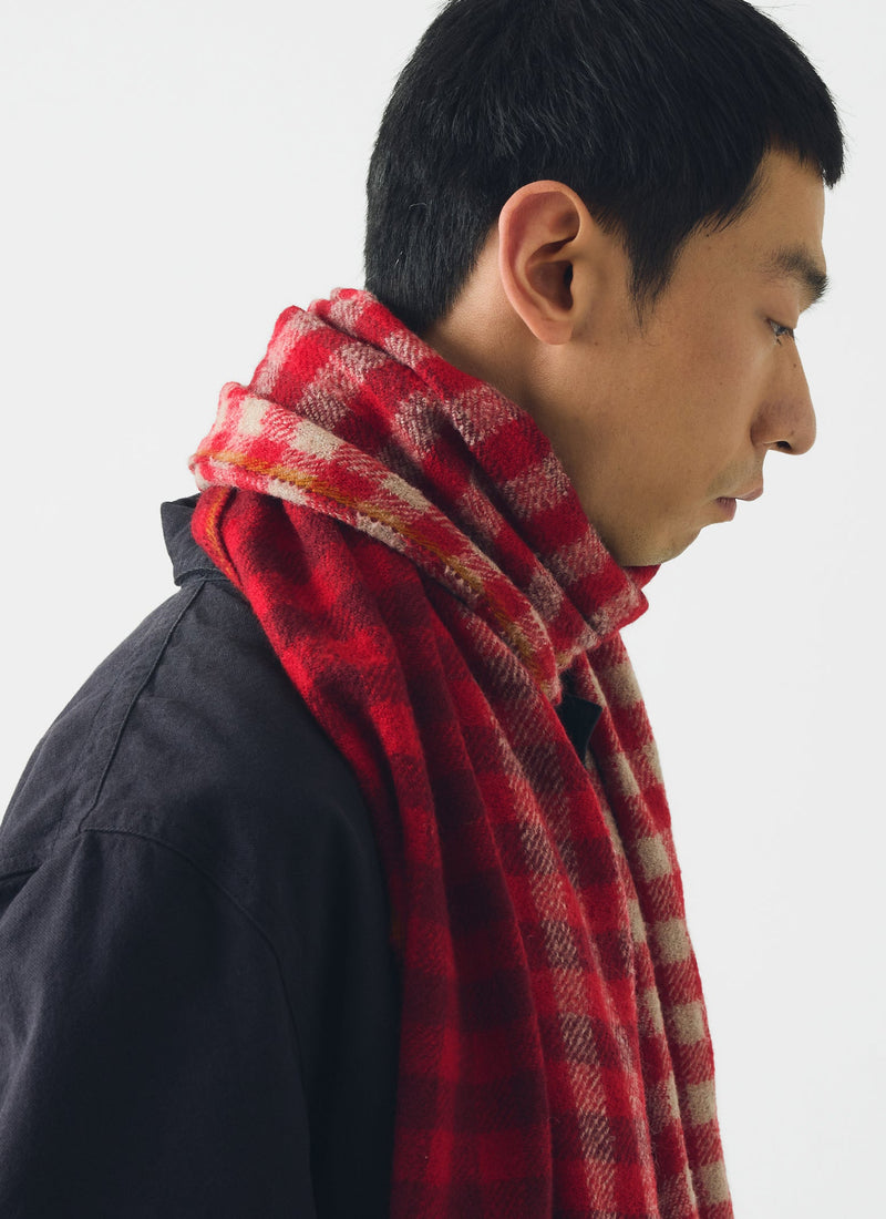 Moismont Wool Scarf | Blaze Red