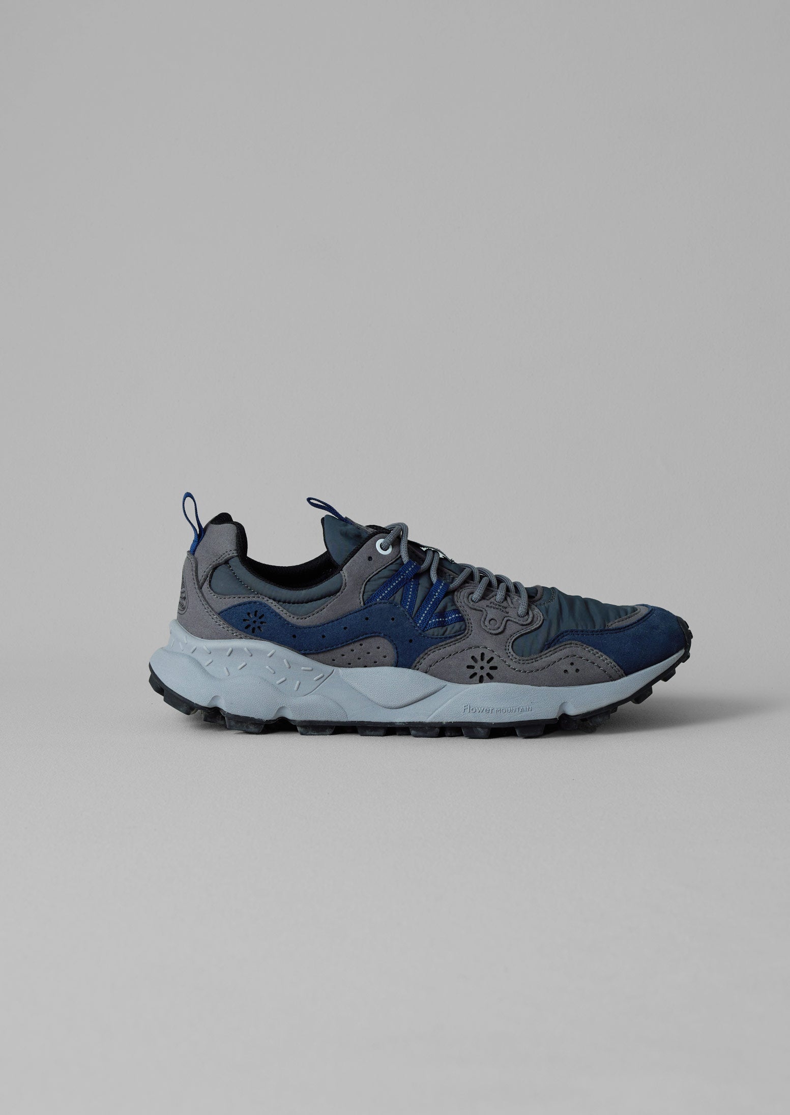 Flower Mountain Yamano Panelled Sneakers | Charcoal | TOAST