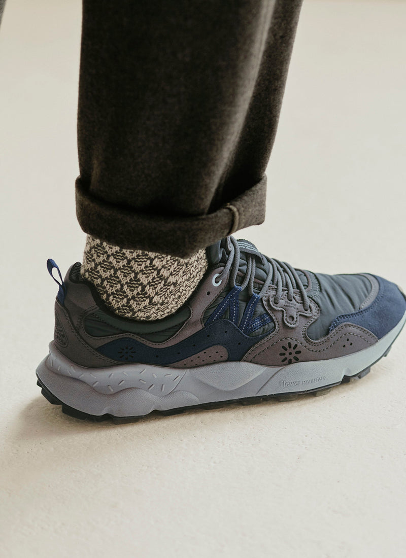 Flower Mountain Yamano Panelled Sneakers | Charcoal