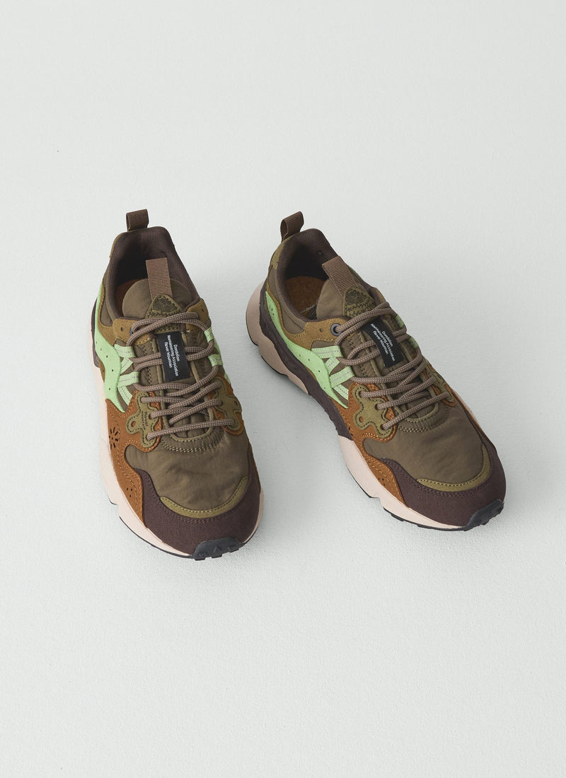 Flower Mountain Yamano Kaiso Sneakers | Deep Olive