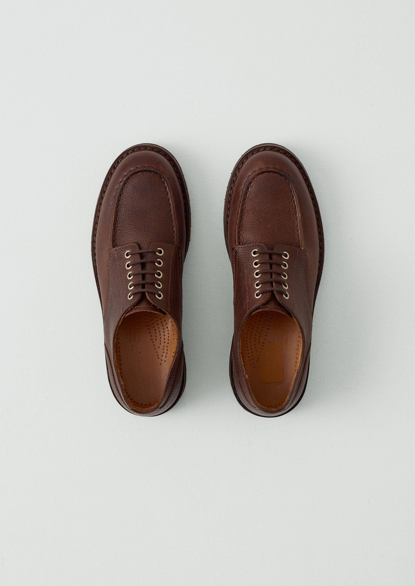 Fracap Postman Shoes | Dark Brown