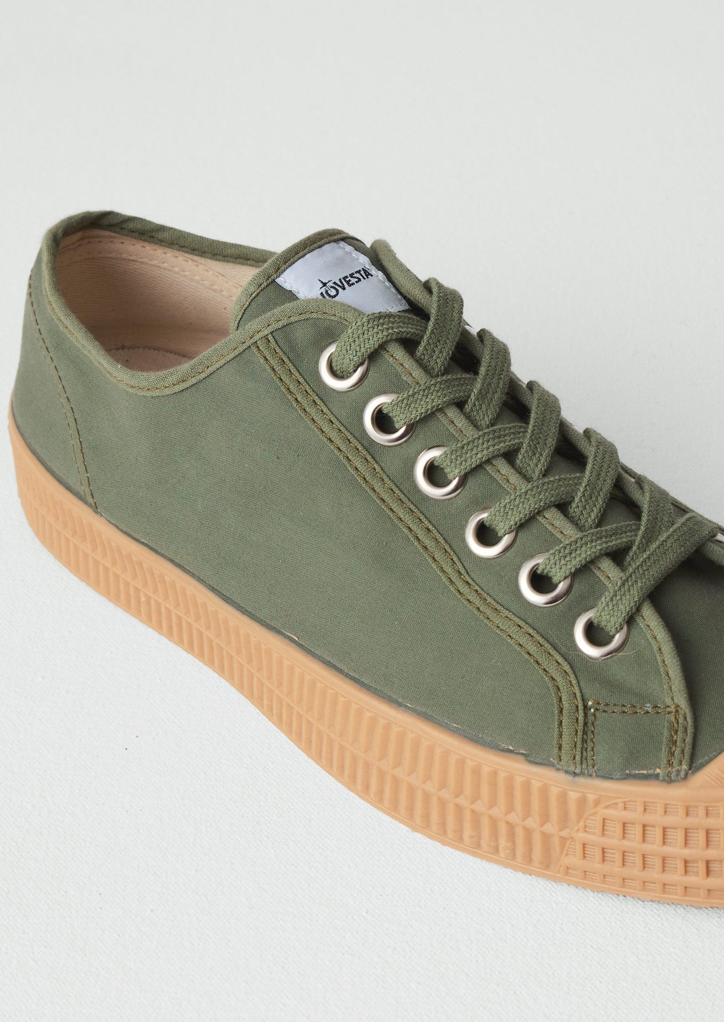 Novesta Star Master Waxed Cotton Sneakers | Sage