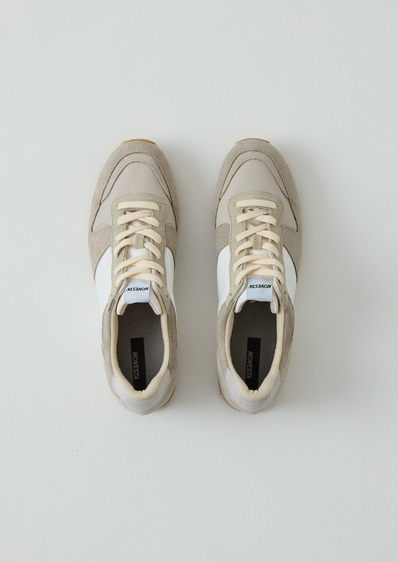 Novesta Marathon Trail Sole Trainers | Natural | TOAST