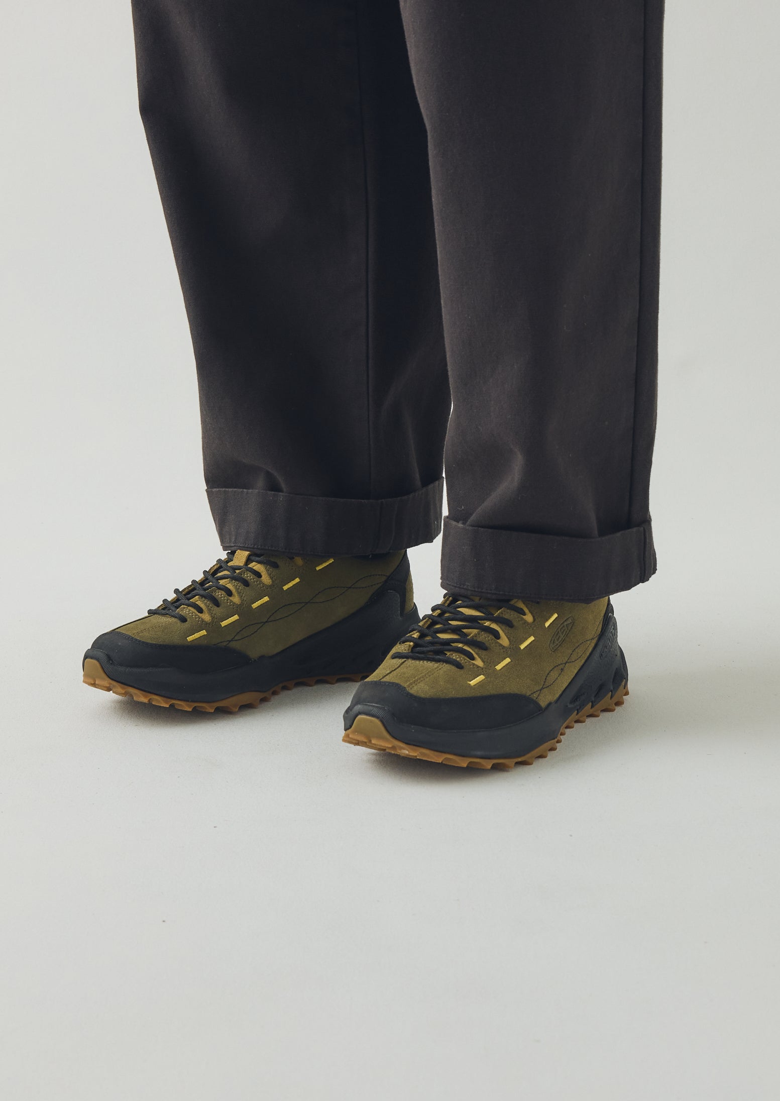 Keen Jasper Zionic Sneakers | Dark Olive/Khaki | TOAST