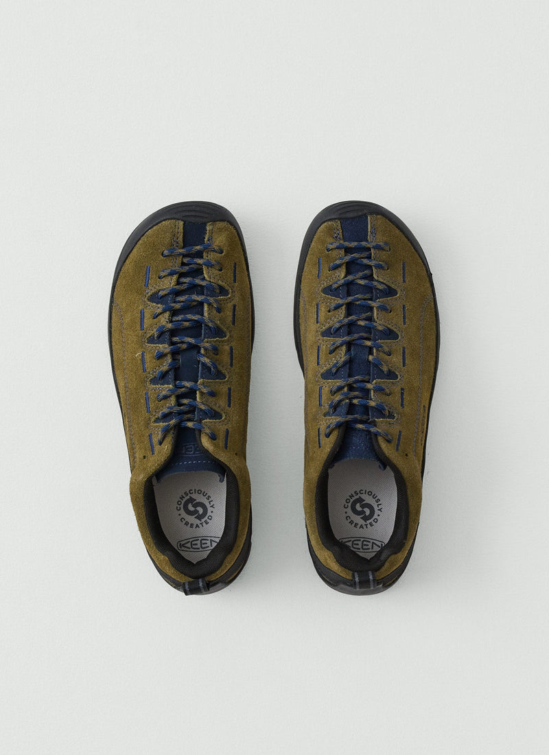 Keen Jasper Lace Up Sneakers | Dark Olive/Navy