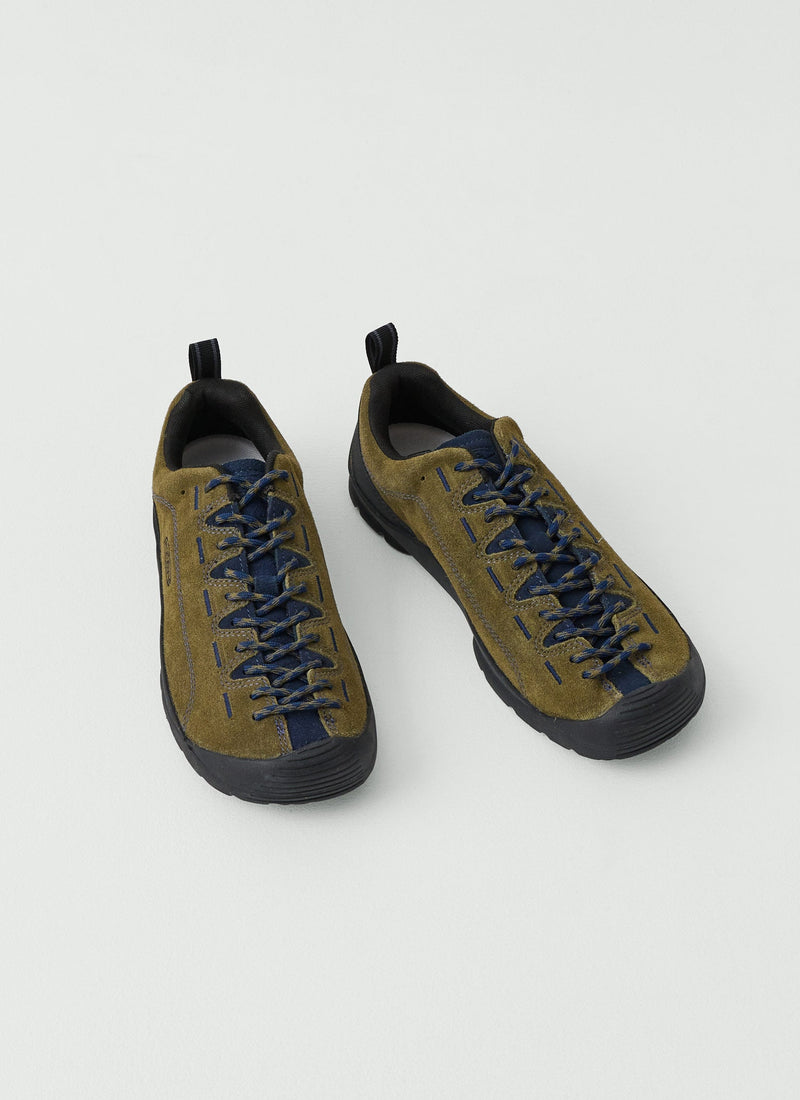 Keen Jasper Lace Up Sneakers | Dark Olive/Navy