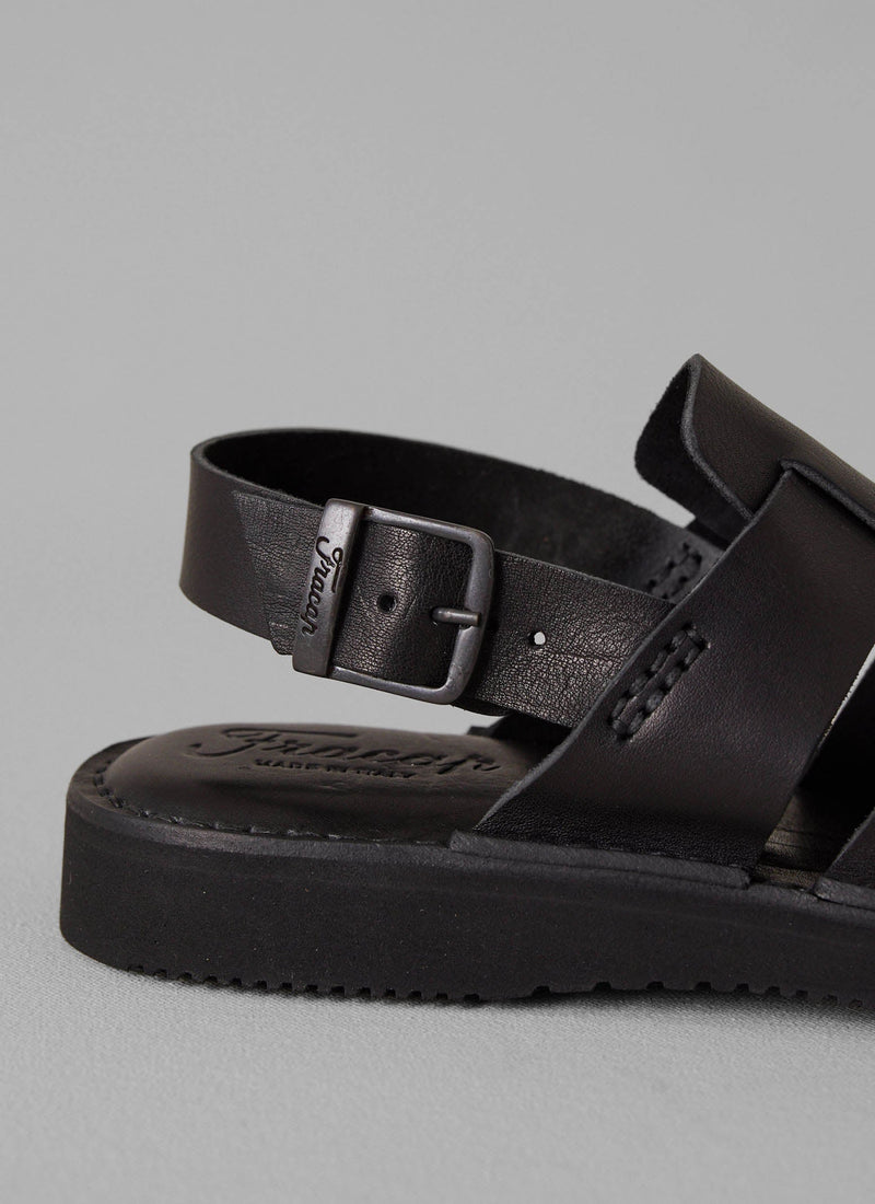 Fracap Zoe Sandals | Black