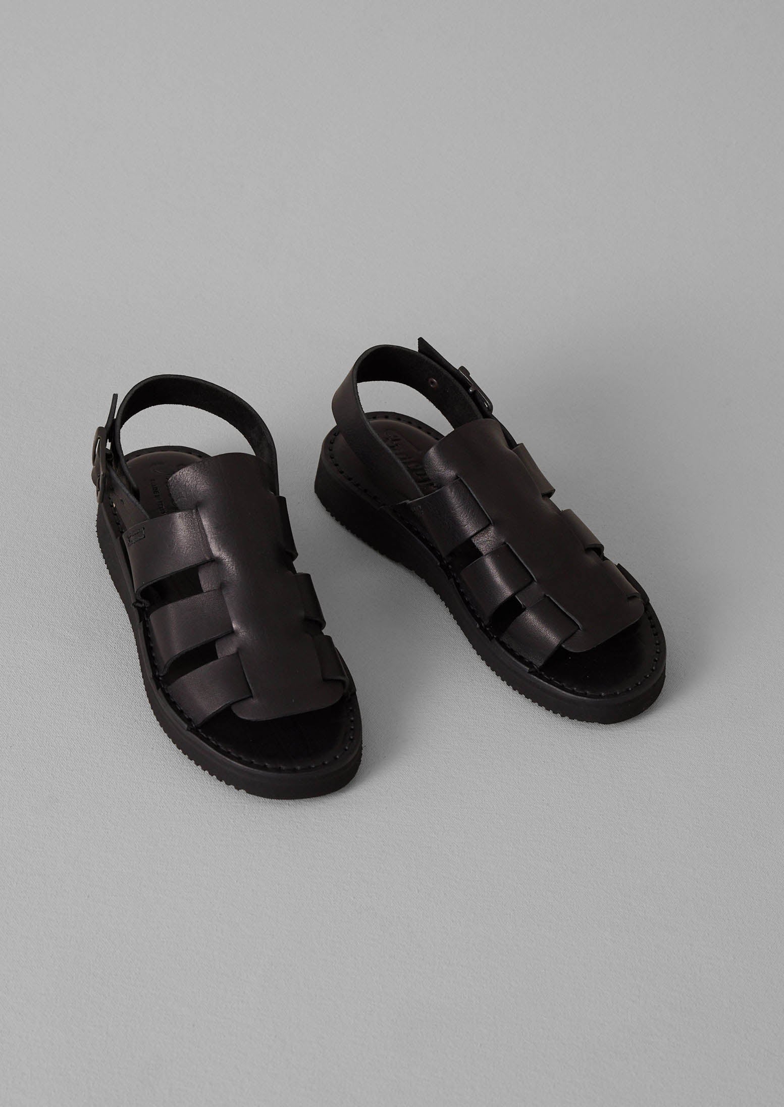 Fracap Zoe Sandals | Black | TOAST