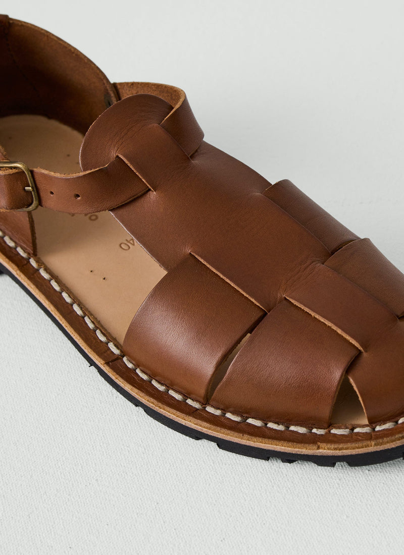 Steve Mono Maypole Sandals | Chocolate