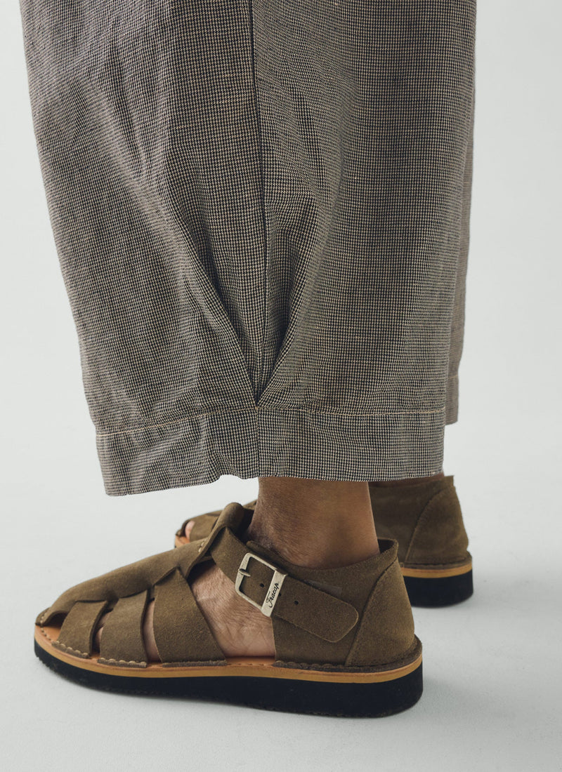 Fracap Fred Sandals | Oyster Grey