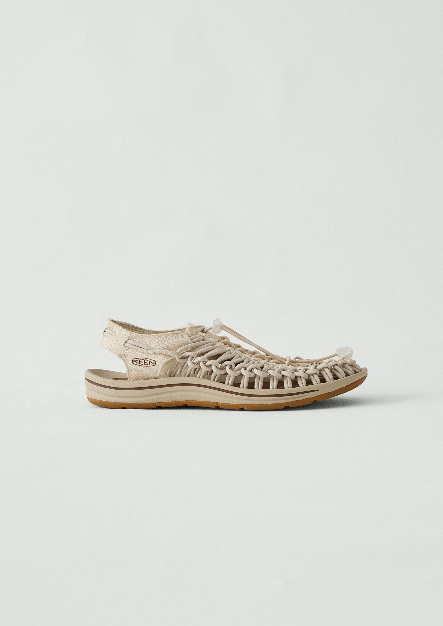 Keen Uneek Canvas Sandals | Natural/Birch | TOAST