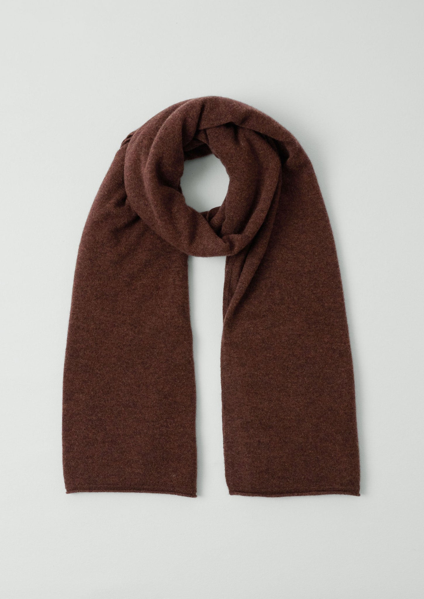 Cashmere Wool Wrap Scarf | Pecan