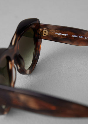 Dick Moby Bugged Sunglasses | Havana