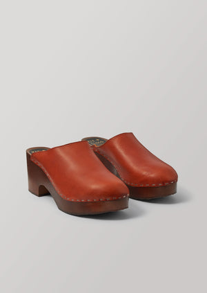 Kit and Clogs Studio Leather Mules | Amber