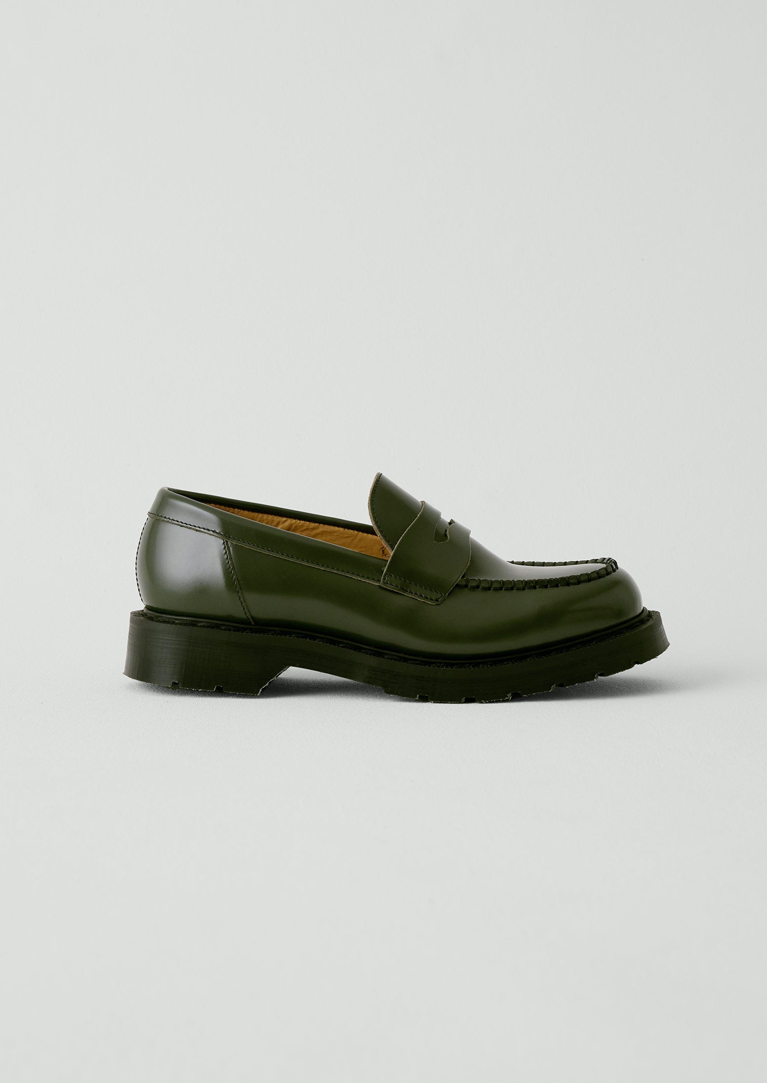 Solovair Loafers | Rich Olive | TOAST