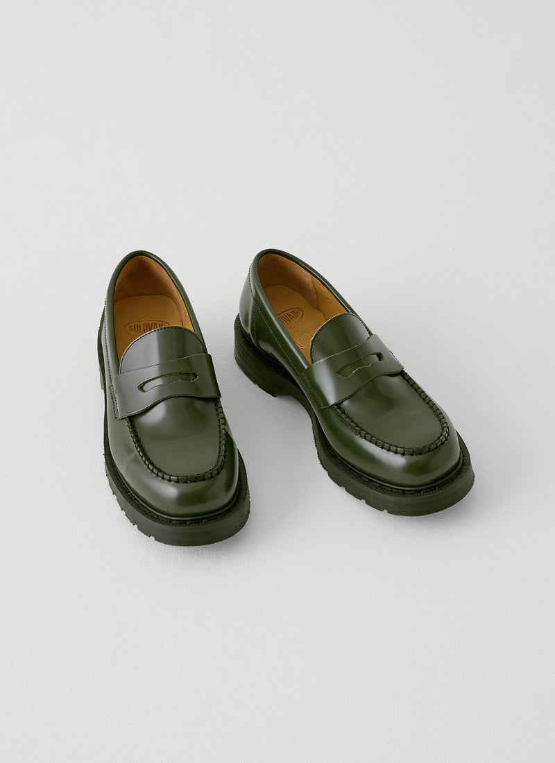 Solovair Loafers | Rich Olive Solovair Loafers | Rich Olive