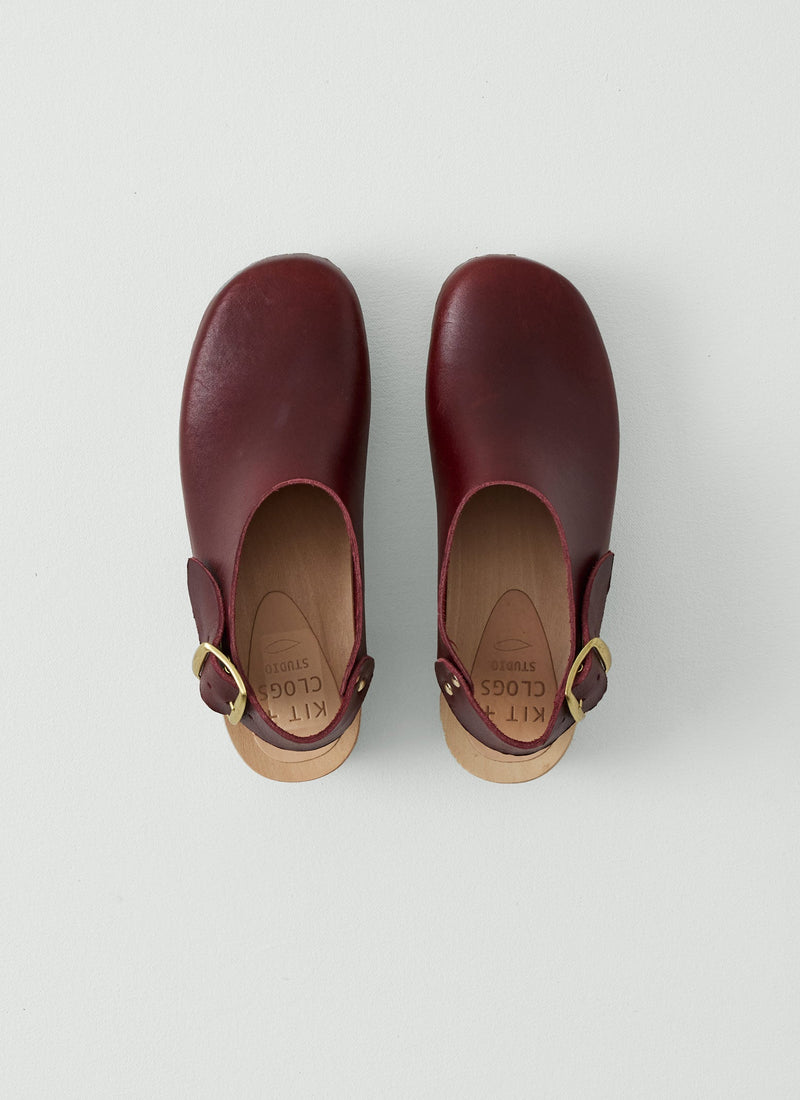 Kit and Clogs Chef Clogs | Chestnut Red
