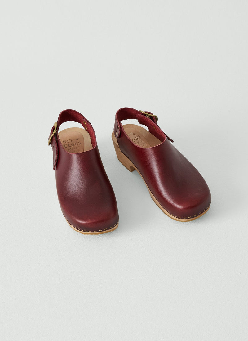 Kit and Clogs Chef Clogs | Chestnut Red