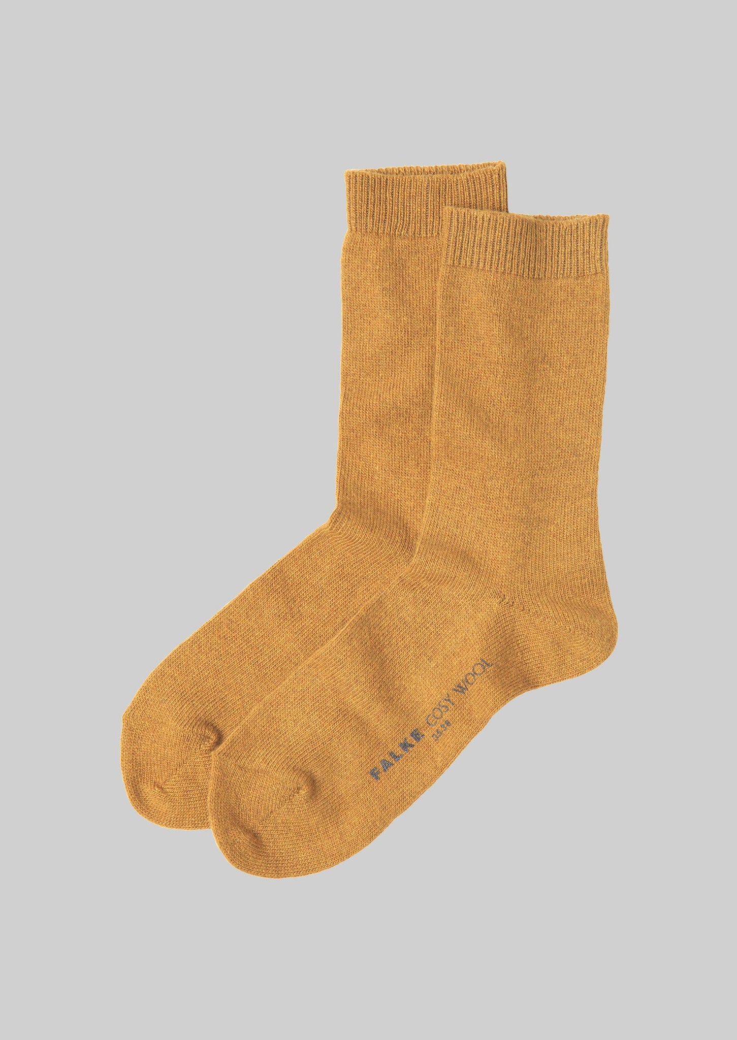 Falke Cosy Wool Socks | Brass