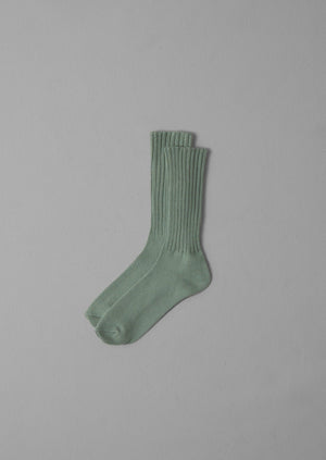 Escuyer Ribbed Socks | Agave Green