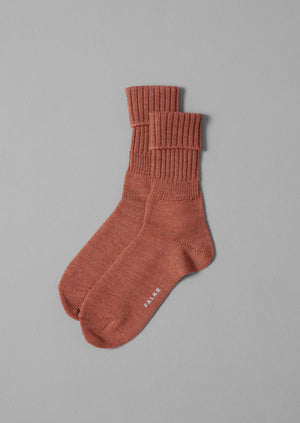 Falke Striggings Chunky Socks | Rust