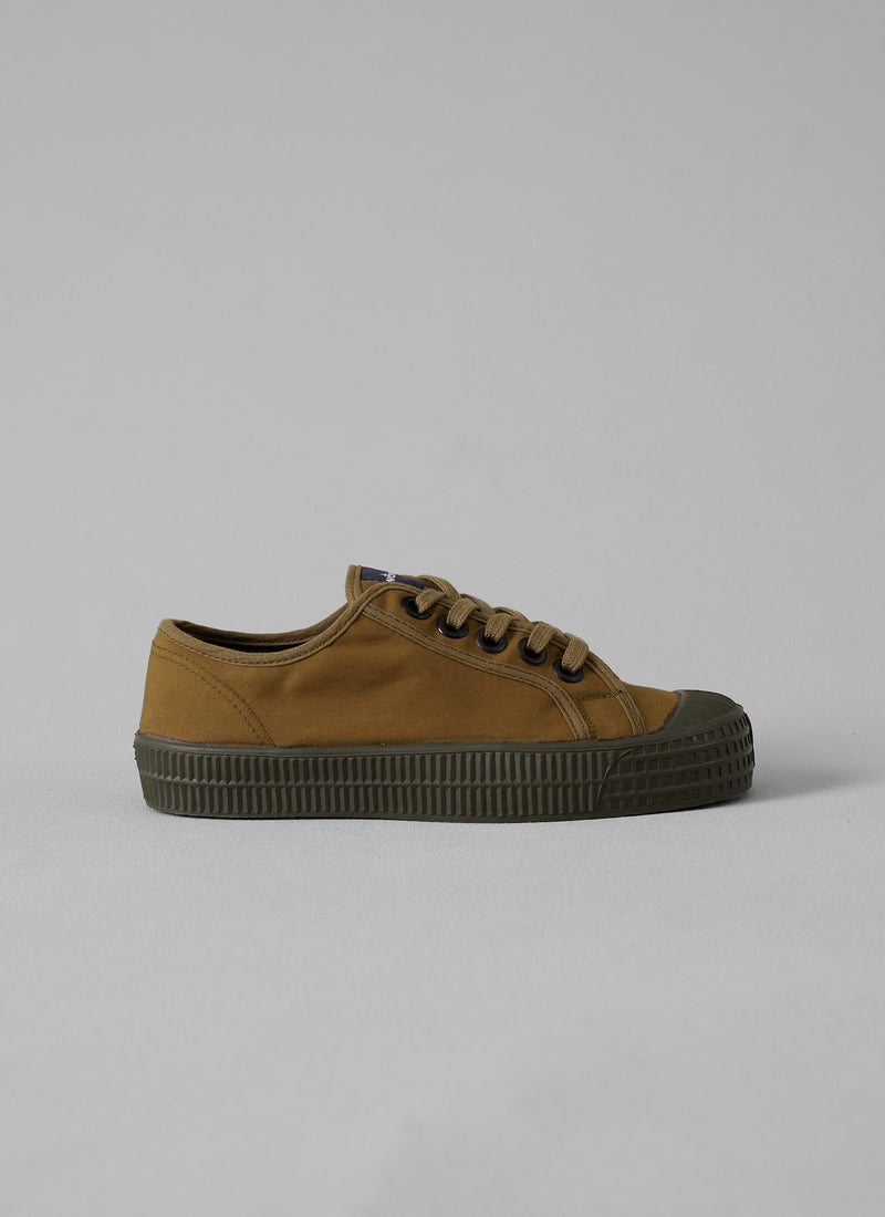 Novesta Star Master Waxed Cotton Plimsolls | Bark
