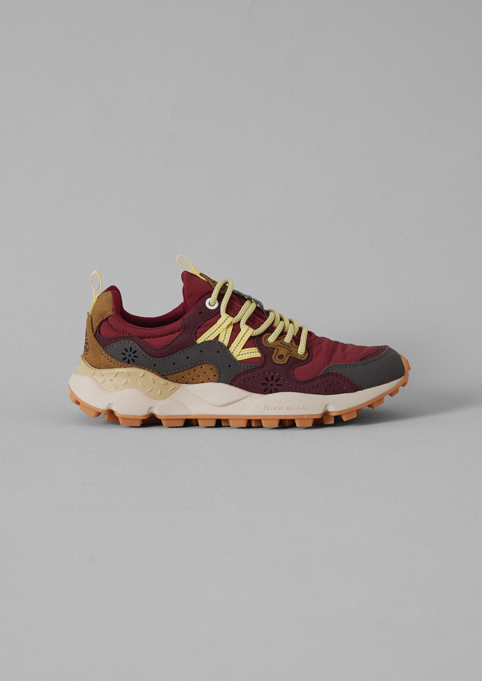 Flower Mountain Yamano Kaiso Sneakers | Brick/Iris | TOAST
