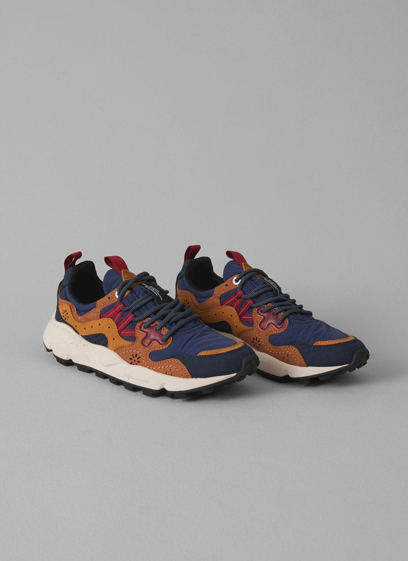 Flower Mountain Yamano Kaiso Sneakers | Indigo/Ginger