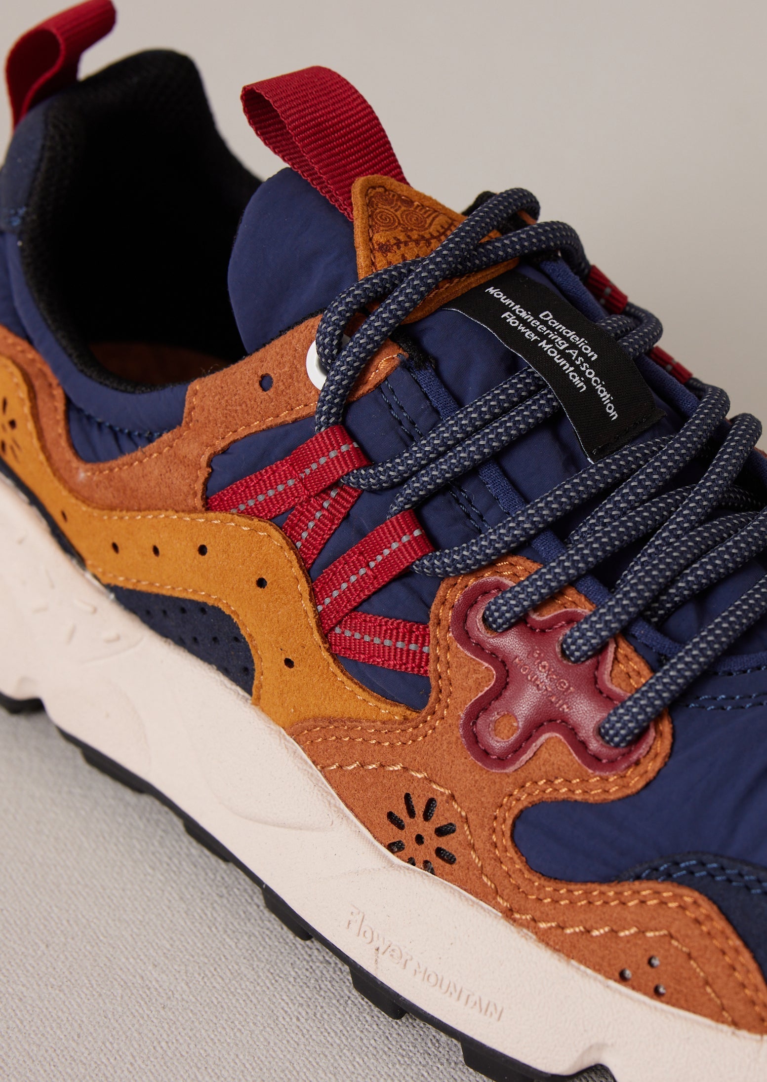 Flower Mountain Yamano Kaiso Sneakers | Indigo/Ginger | TOAST