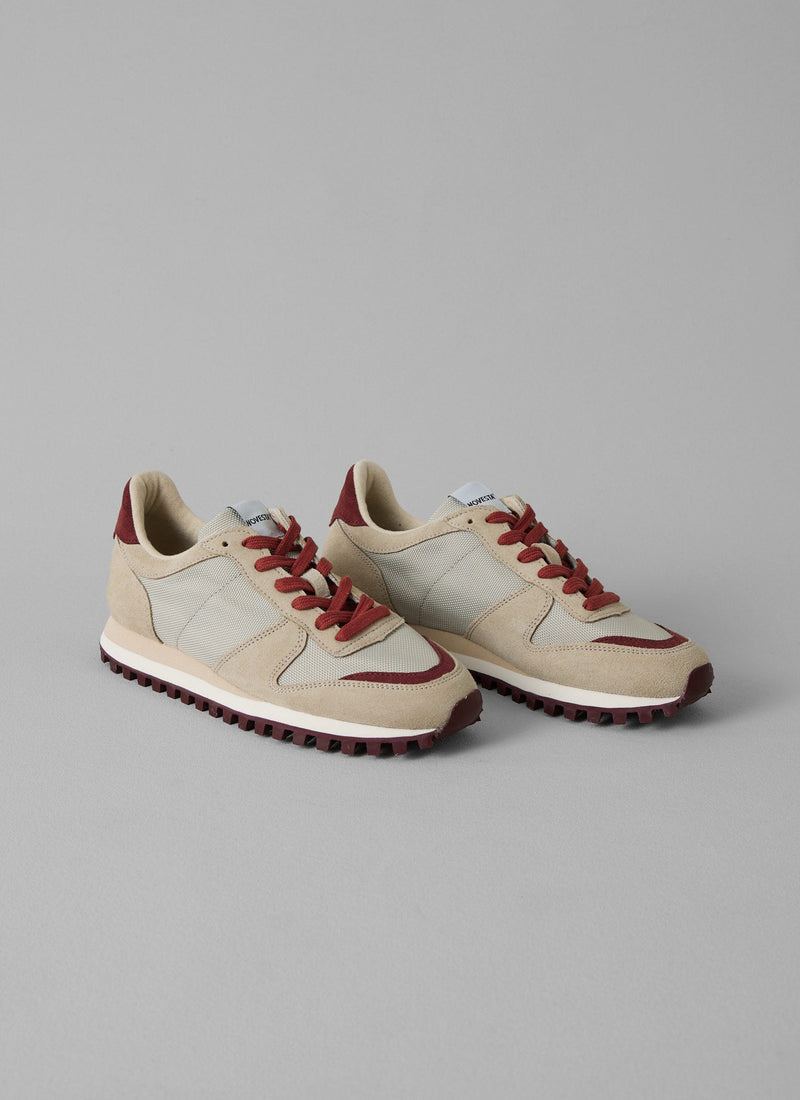 Novesta Marathon Sneakers | Chalk/Brick