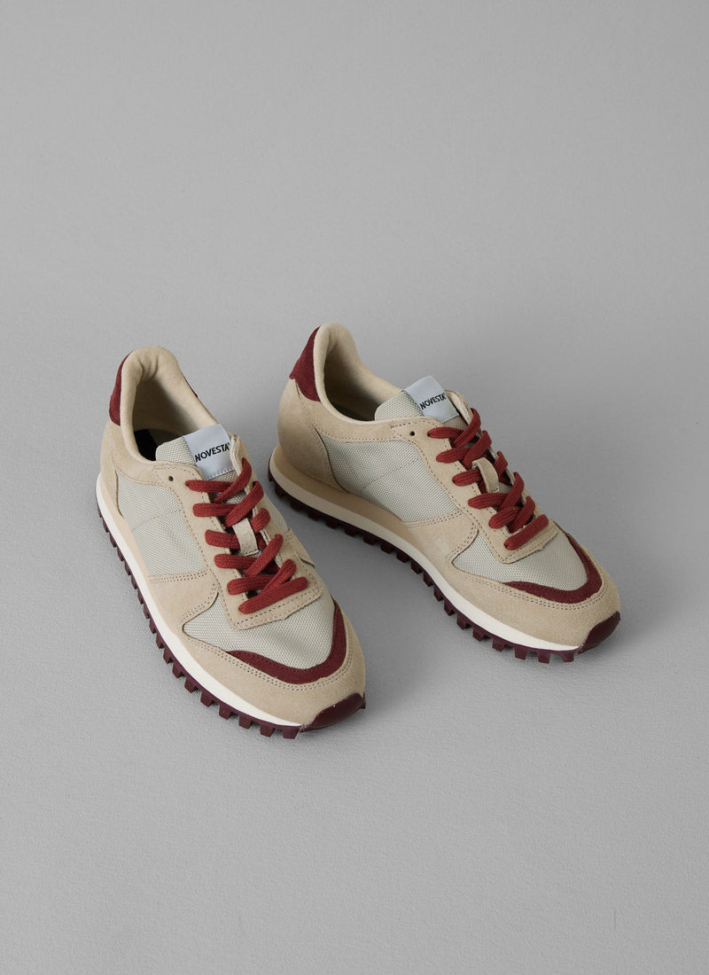 Novesta Marathon Sneakers | Chalk/Brick