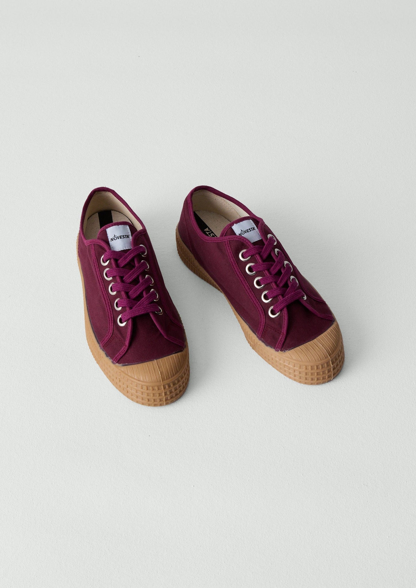 Novesta Star Master Waxed Cotton Plimsolls | Mulberry