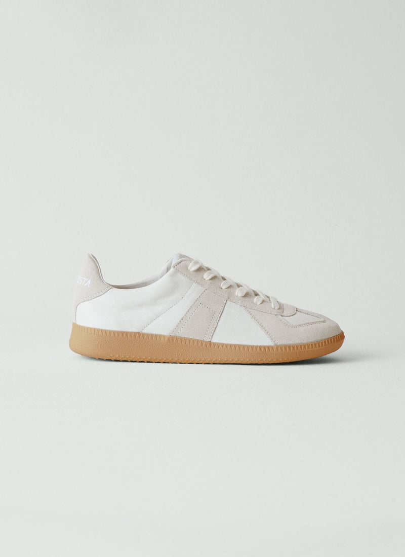 Novesta Gat Leather Sneakers | Ecru
