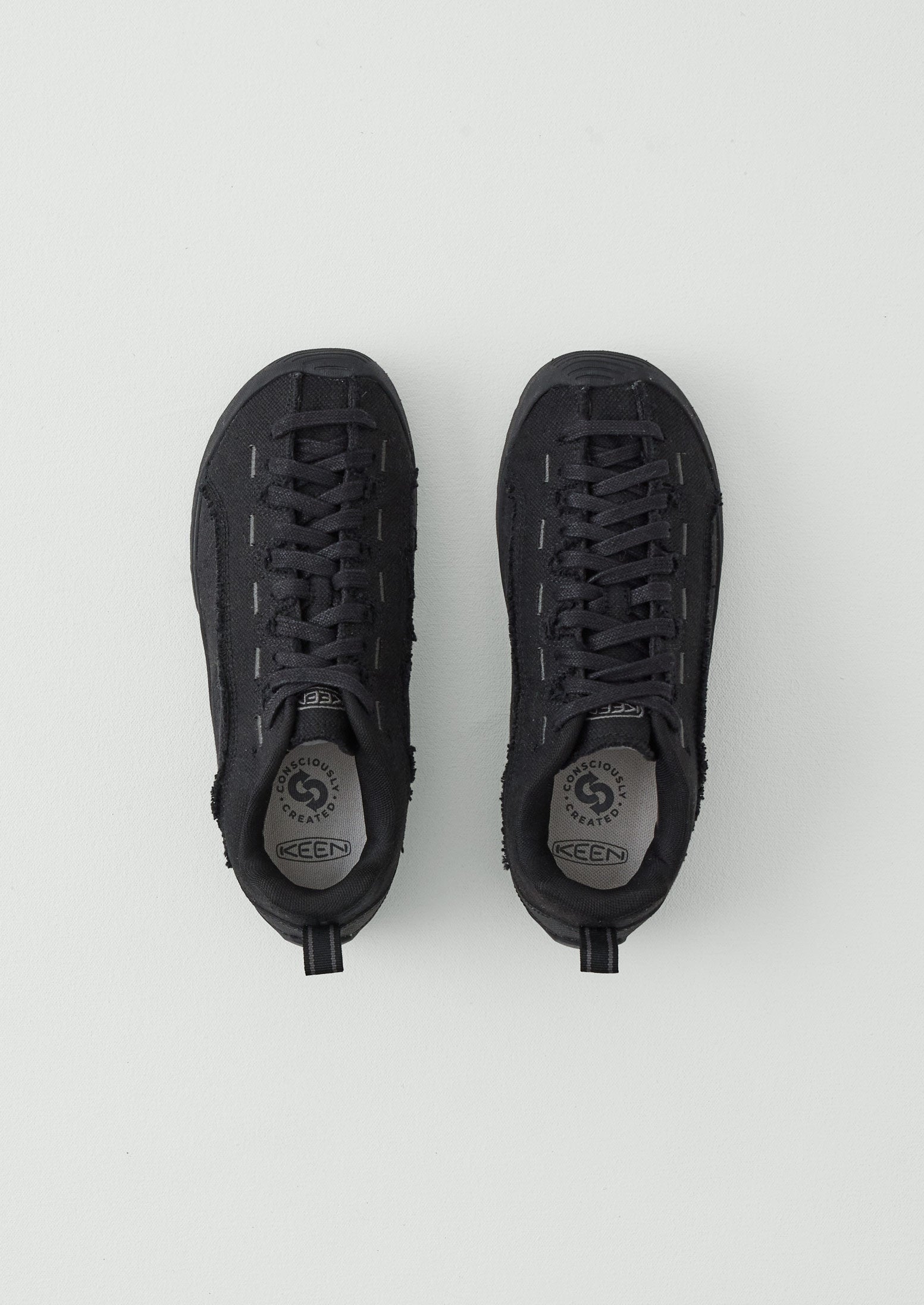 Keen Jasper Split Canvas Sneakers | Black | TOAST
