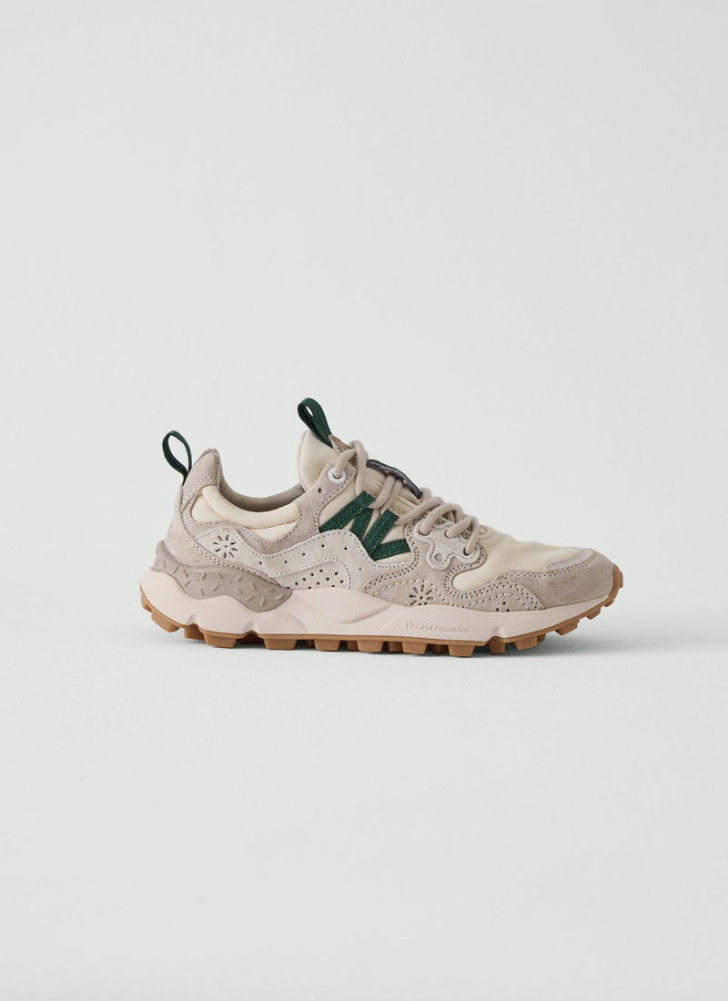 Flower Mountain Yamano Kaiso Sneakers | Green/Chalk Multi