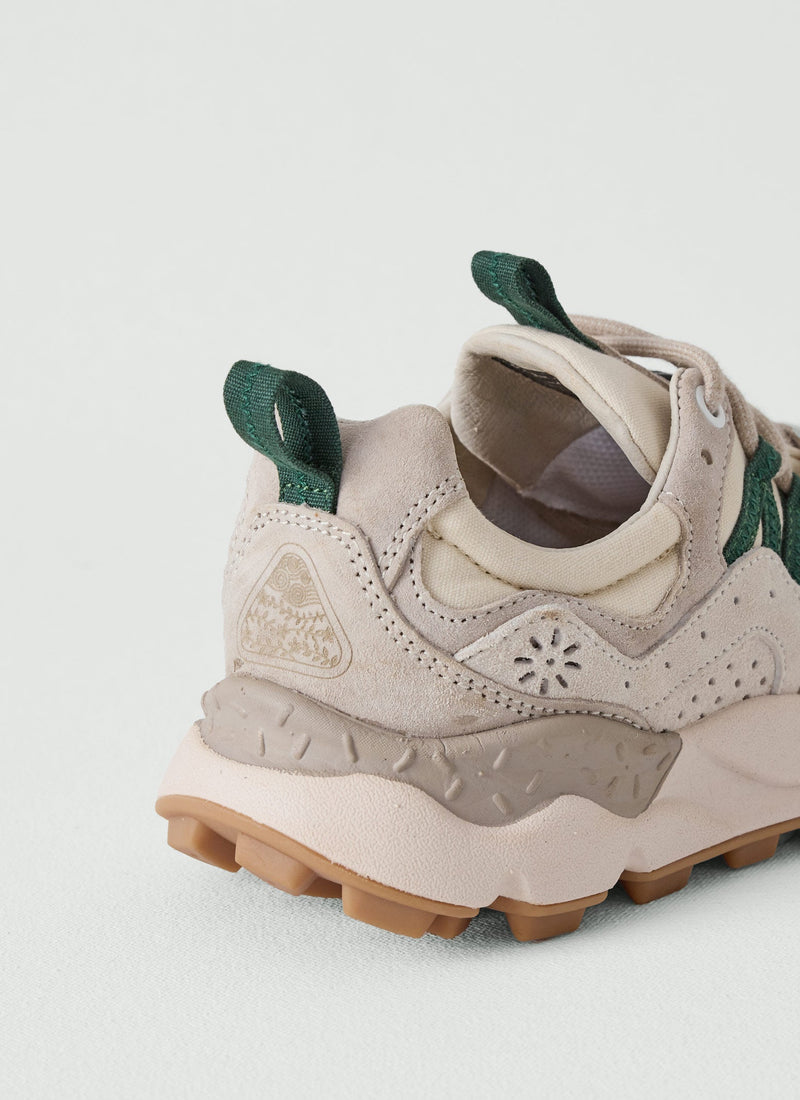 Flower Mountain Yamano Kaiso Sneakers | Green/Chalk Multi