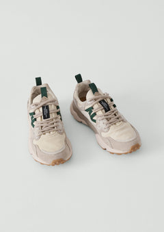 Flower Mountain Yamano Kaiso Sneakers | Green/Chalk Multi | TOAST