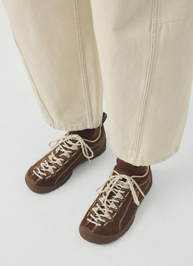 Keen Jasper Suede Sneakers | Dark Earth/Birch