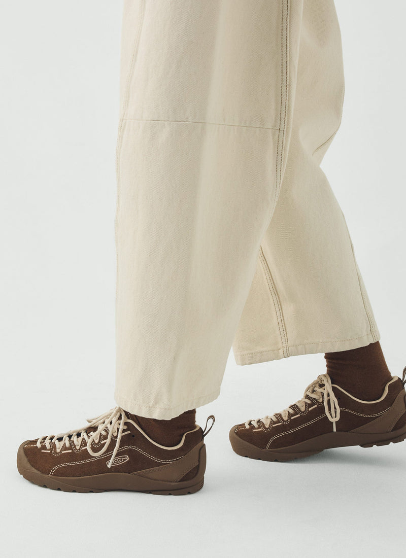 Keen Jasper Suede Sneakers | Dark Earth/Birch
