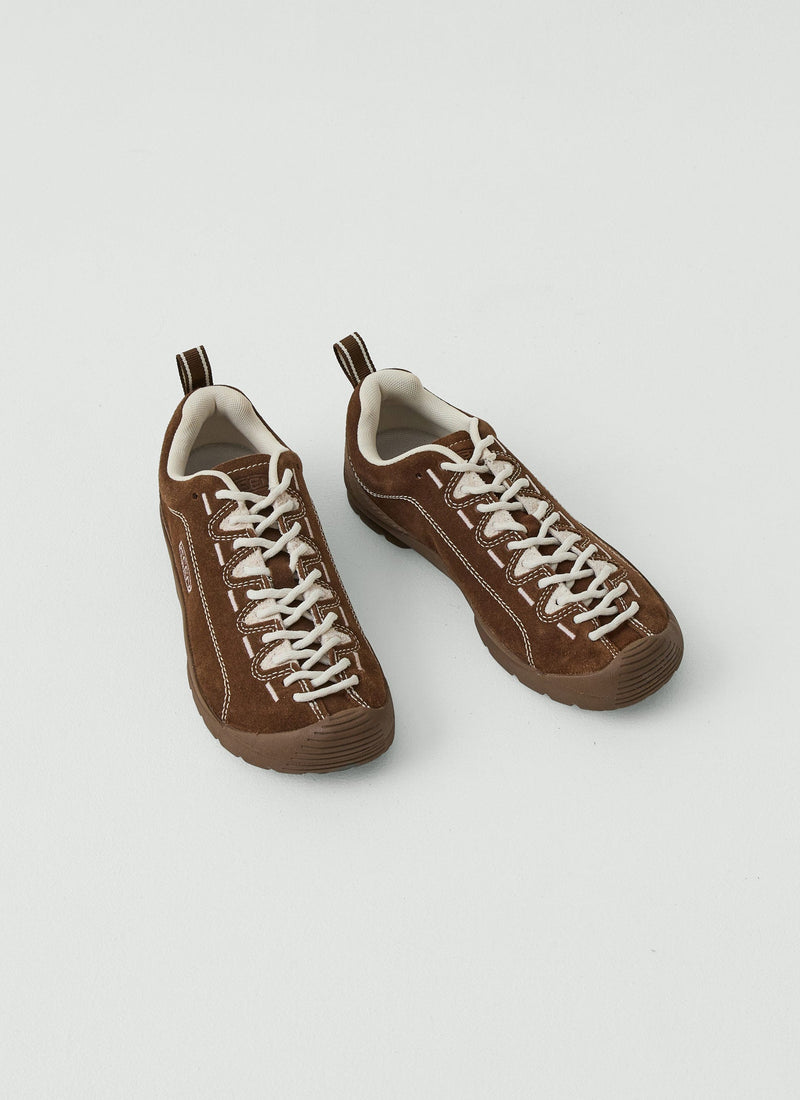Keen Jasper Suede Sneakers | Dark Earth/Birch