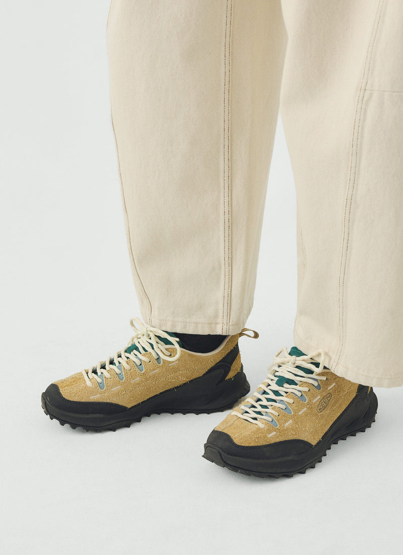 Keen Jasper Zionic Suede Sneakers | Khaki/Abbey Stone