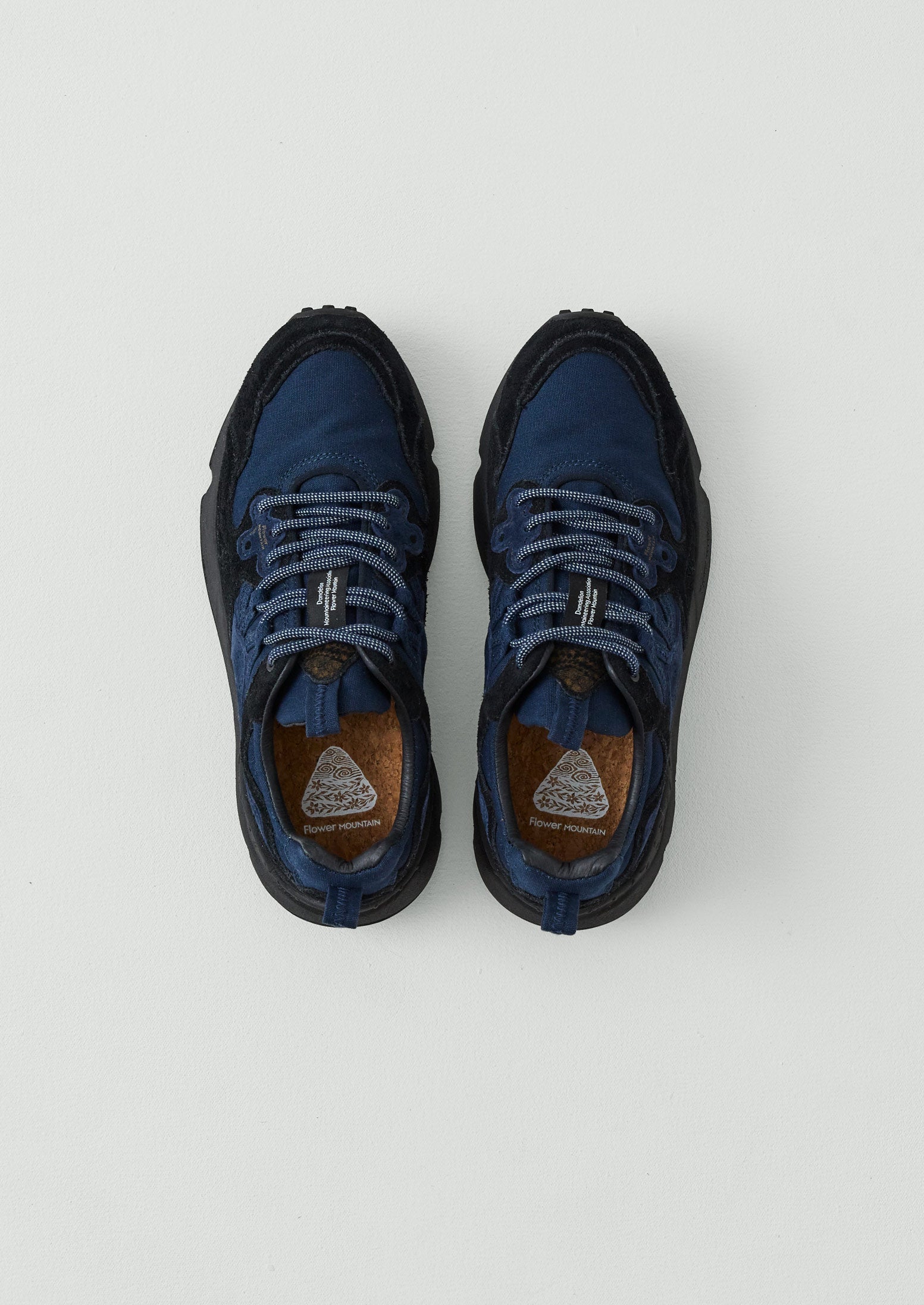 Flower Mountain Yamano Kaiso Trainers | Indigo | TOAST